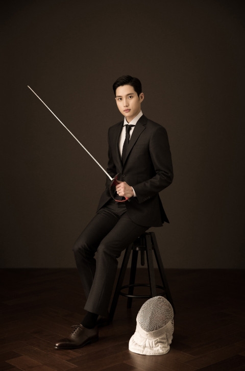 펜싱 선수 김준호, 제대혈은행 셀트리에 첫 아이 제대혈 보관