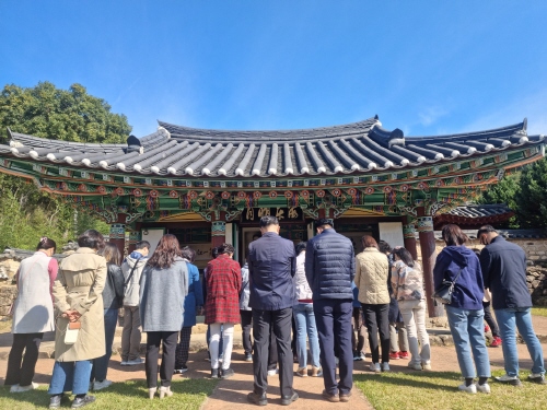 광주교육연수원, '역사를 배우고 문화로 말하다' 직무연수 개최