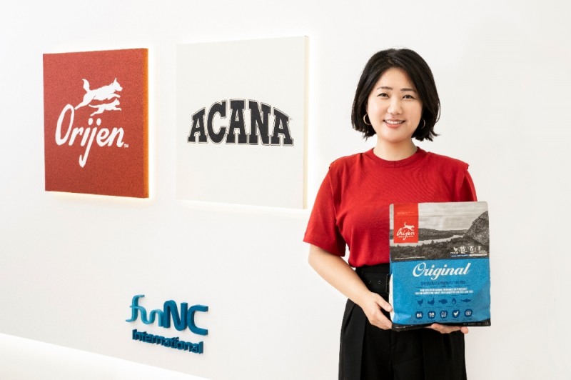 펀엔씨인터내셔널, 반려견 프리미엄 사료 오리젠&아카나와 계약 체결