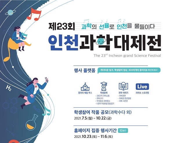 메타버스 플랫폼 활용한 ‘인천과학대제전’ 성황리 개최 중