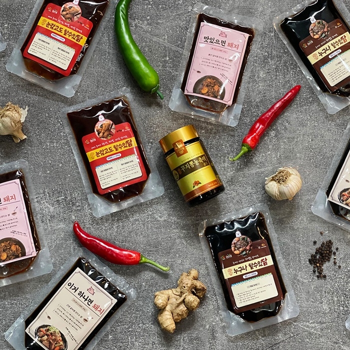 안지인 꾸지뽕, 꾸지뽕 소스 4종 새롭게 출시