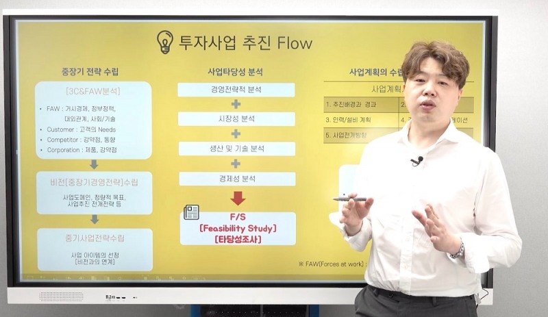 스미다서점, 사업타당성 및 경제성분석 이러닝 과정 출시