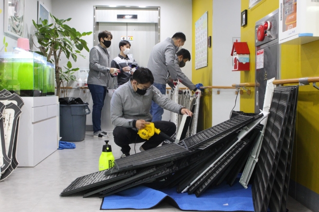 LG전자 하이엠솔루텍, ‘사랑나눔 세척 캠페인’ 실시