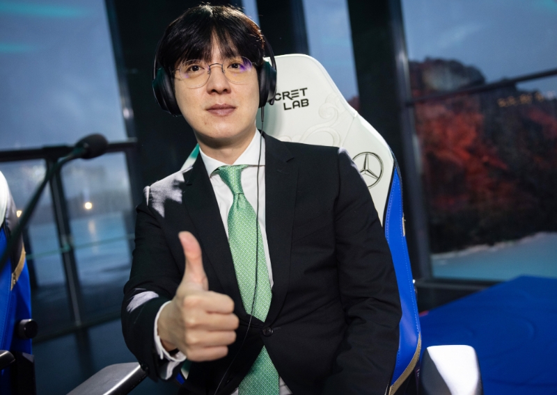 담원 기아 김정균 감독(사진 출처=라이엇 게임즈).