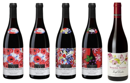 롯데칠성음료, 2021년산 햇와인 ‘보졸레 누보 선봬