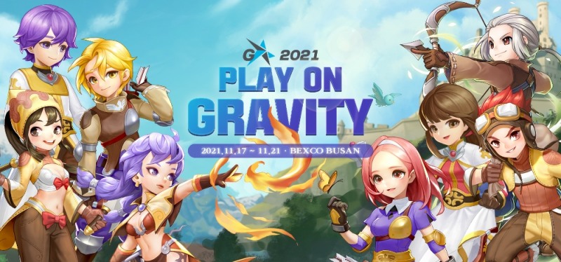 그라비티, 대규모 라인업 앞세워 '지스타 2021' 참가