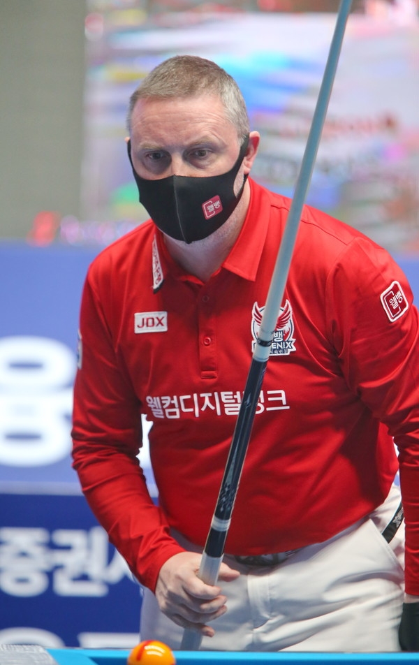 단, 복식에서 2승을 올린 쿠드롱(사진=PBA)