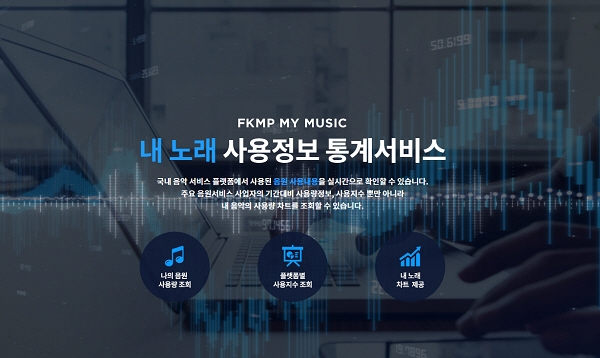 음실련, 실시간 내 노래 사용정보 서비스 오픈.. 투명성 제고