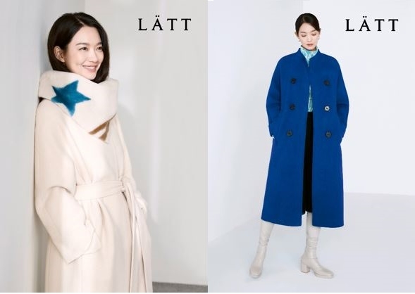 사진=(좌) : 캐시미어 벨티드 코트 & 퍼 머플러 / (우) : 벨티드 오픈 코트