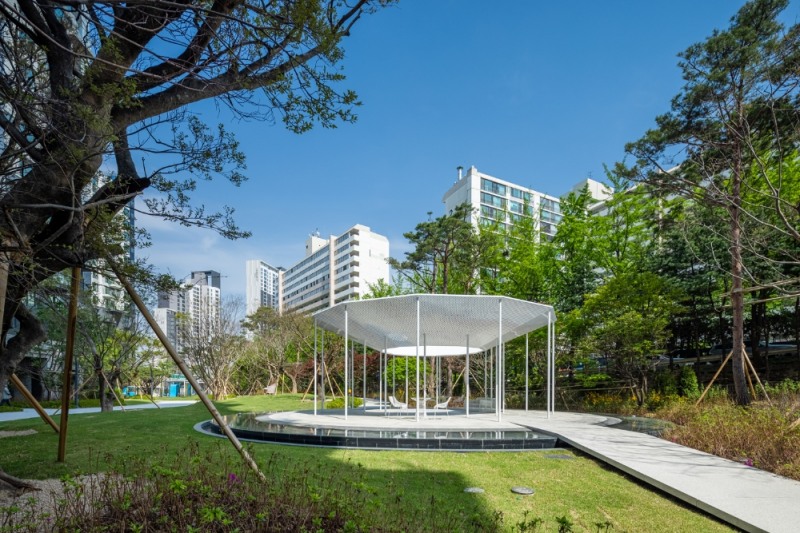 ‘디에이치 라클라스 조경' 디자인