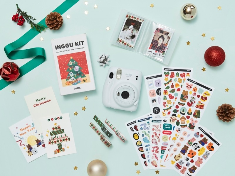 한국후지필름㈜, 한정판 크리스마스 주제 카메라·꾸미기 세트 선봬
