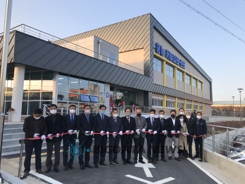 홍농읍 농촌중심지 활성화사업 커뮤니티센터 준공식/사진=영광군