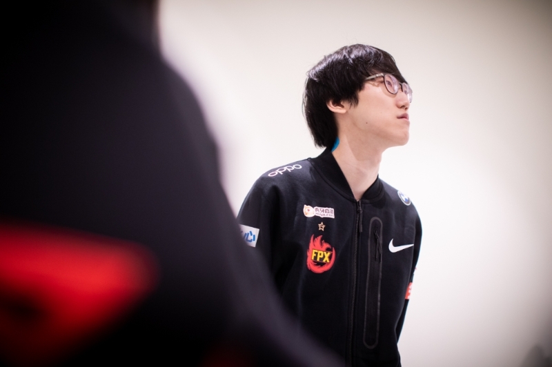 '너구리' 장하권(사진=LPL 官方).