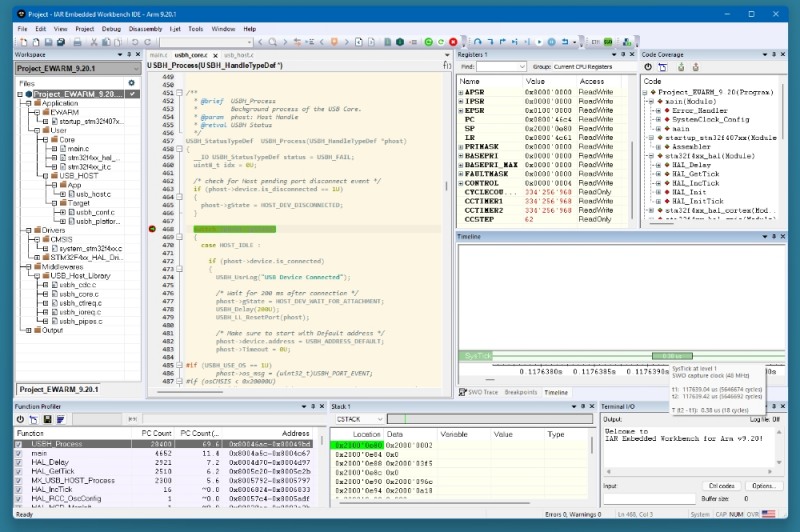 IAR 시스템즈, 임베디드 워크벤치에 Arm Cortex-M55 프로세서 지원 기능 추가