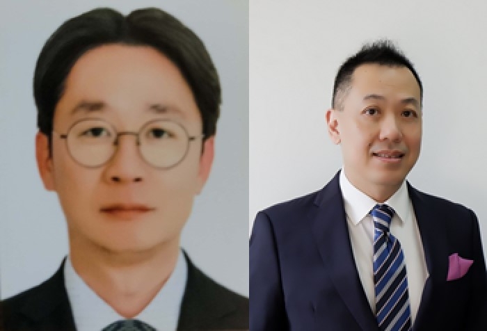 사진=예건에프앤씨 김상운 부대표, 포레오 개리 령 글로벌 리테일 디렉터