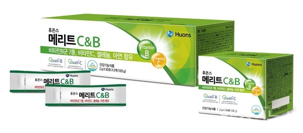 휴온스,고함량비타민제‘메리트C&B’출시
