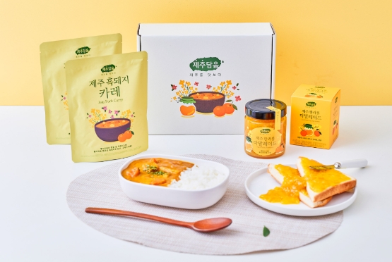 ㈜오뚜기 제주담음, ‘제주 흑돼지카레·한라봉마말레이드’ 출시