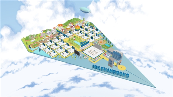 사진: IBK창공 데모데이 메타버스 이미지