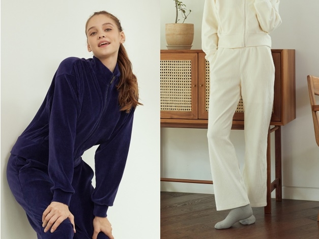 안다르, 스타일 및 보온성 갖춘 벨벳-코듀로이 원단 출시