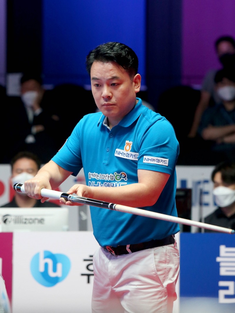 PBA 첫 우승을 바라보는 조재호(사진제공=PBA)