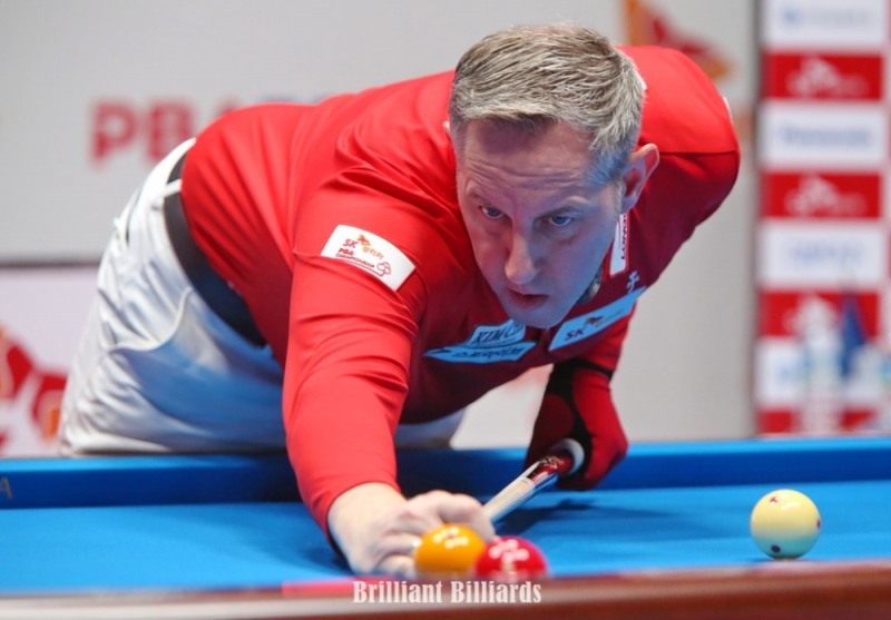 PBA 첫 우승의 레펜스(사진출처=브릴리언트 빌리아드)