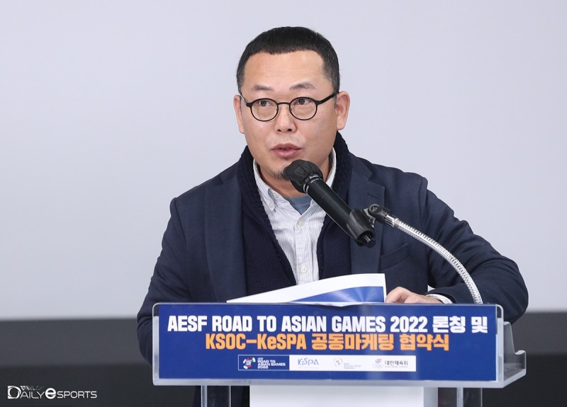 김철학 한국e스포츠협회 사무총장.