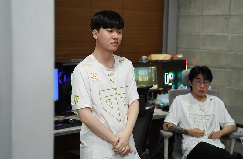 젠지 시절 '엔비' 이명준(사진=라이엇게임즈)