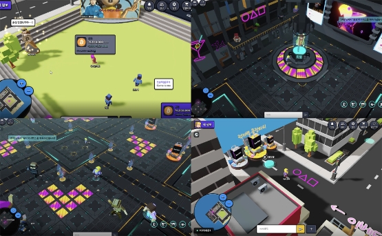 코빗이 운영 중인 메타버스 가상자산거래소 ‘코빗타운’./ 사진 제공 = Sk스퀘어