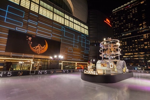 샤넬 넘버 5, 100주년 기념하는 홀리데이 아이스링크 문 연다