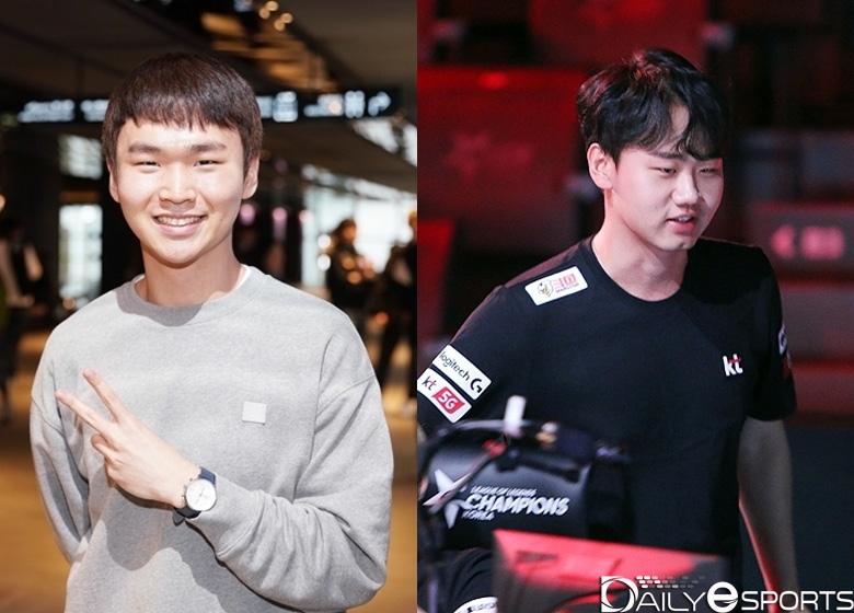 전 프로게이머 '고릴라' 강범현(왼쪽)과 '쿠로' 이서행.