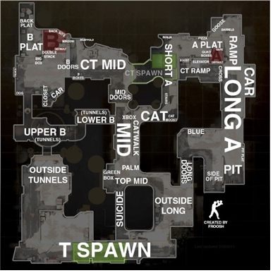 '더스트2' 미니맵(Froosh).