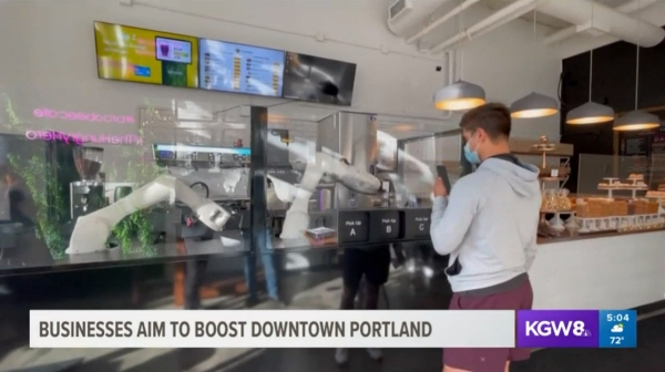 토종 로봇 바리스타 ‘빌리 USA’, 美포틀랜드 안착