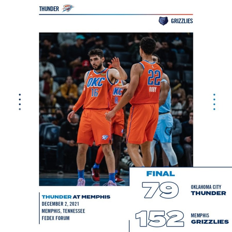 OKC 썬더 공식 트위터