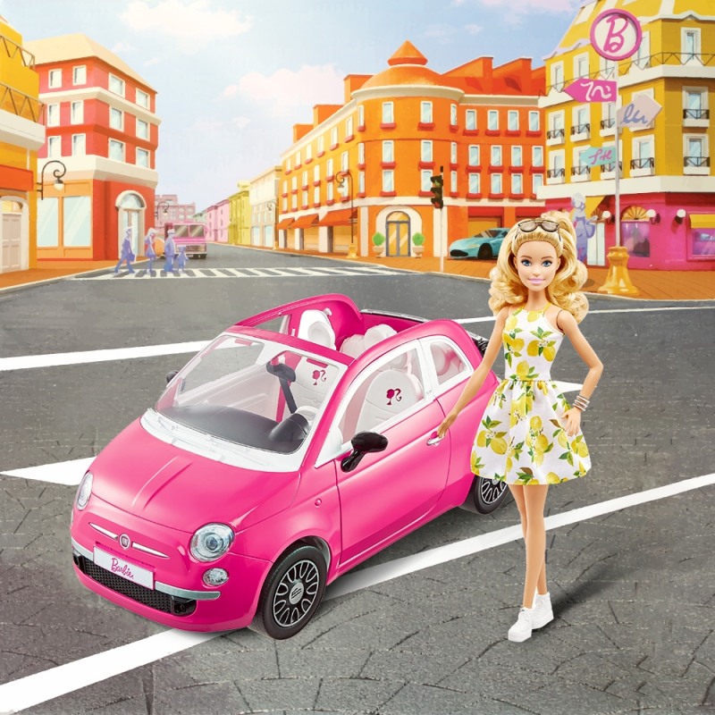 엄마와 딸의 취향 공유! '바비 피아트500 자동차 세트' 토이저러스 단독 세일