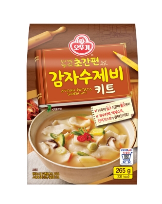 ㈜오뚜기, '초간편 감자수제비 키트' 출시