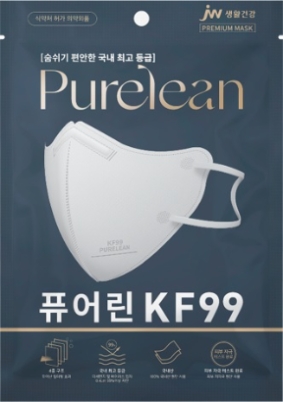 JW생활건강, 써멀본드 소재 ‘퓨어린 KF99 황사방역마스크’ 출시