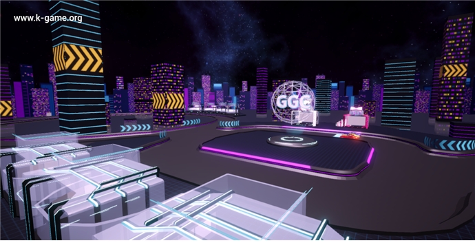 'GGC 2021' 메타버스 전시장.