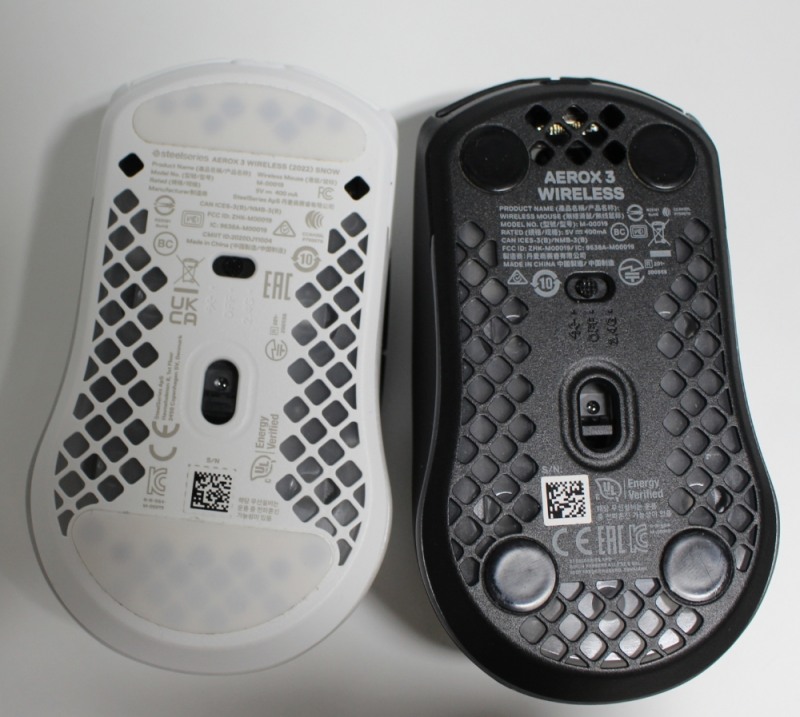 하단부 스케이트 부위가 넓어져 보다 빠르고 편안한 스와이프가 가능해졌다.