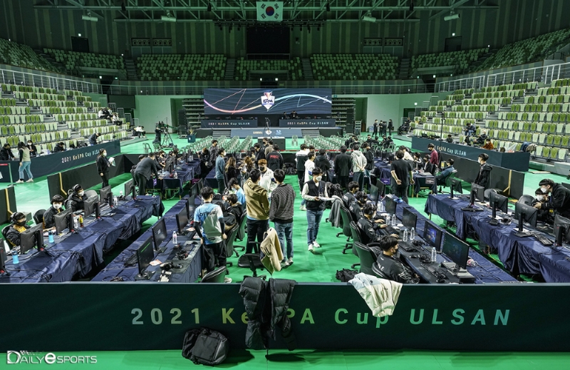 2021 KeSPA컵 울산이 울산 문수체육관에서 10일 개막했다.