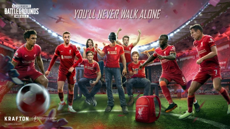 배틀그라운드 모바일, EPL 리버풀과 컬래버레이션
