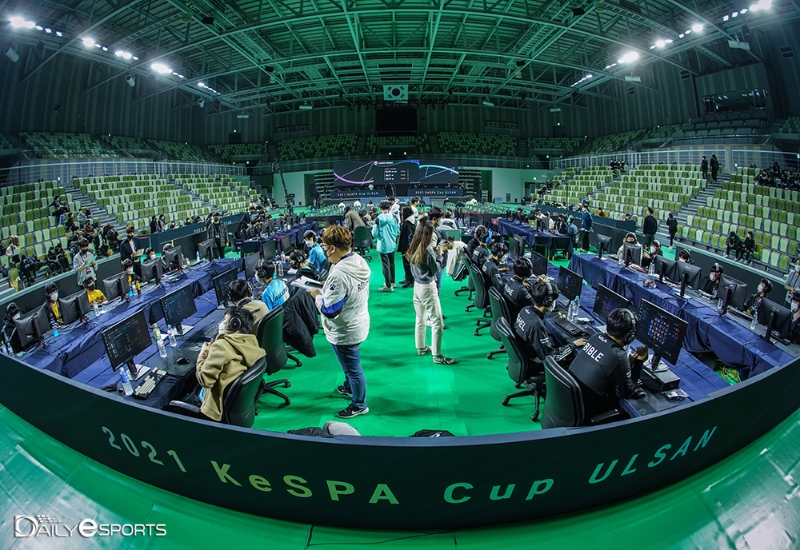 ◆2021 리그 오브 레전드 KeSPA컵 울산 현장.