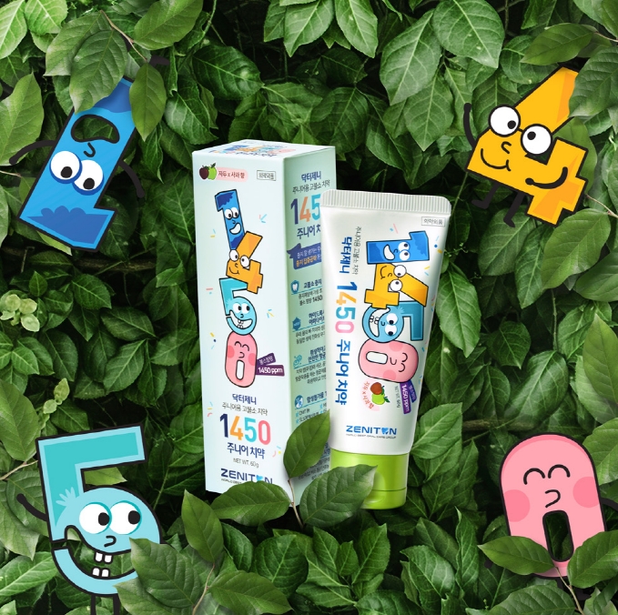 제니튼, ‘닥터제니 1450 주니어 치약’ 선보여