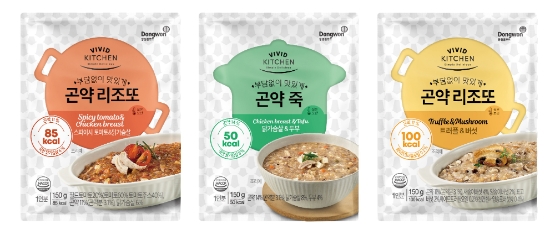 동원홈푸드 비비드키친, 100kcal 이하로 열량 낮춘 ‘곤약 HMR’ 3종 출시