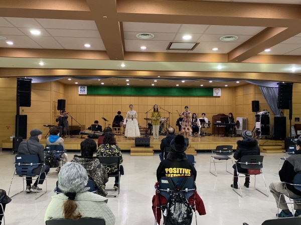 이비컴퍼니, ‘시소 콘서트’ 국악 공연… 문화소외계층에 즐길거리 마련