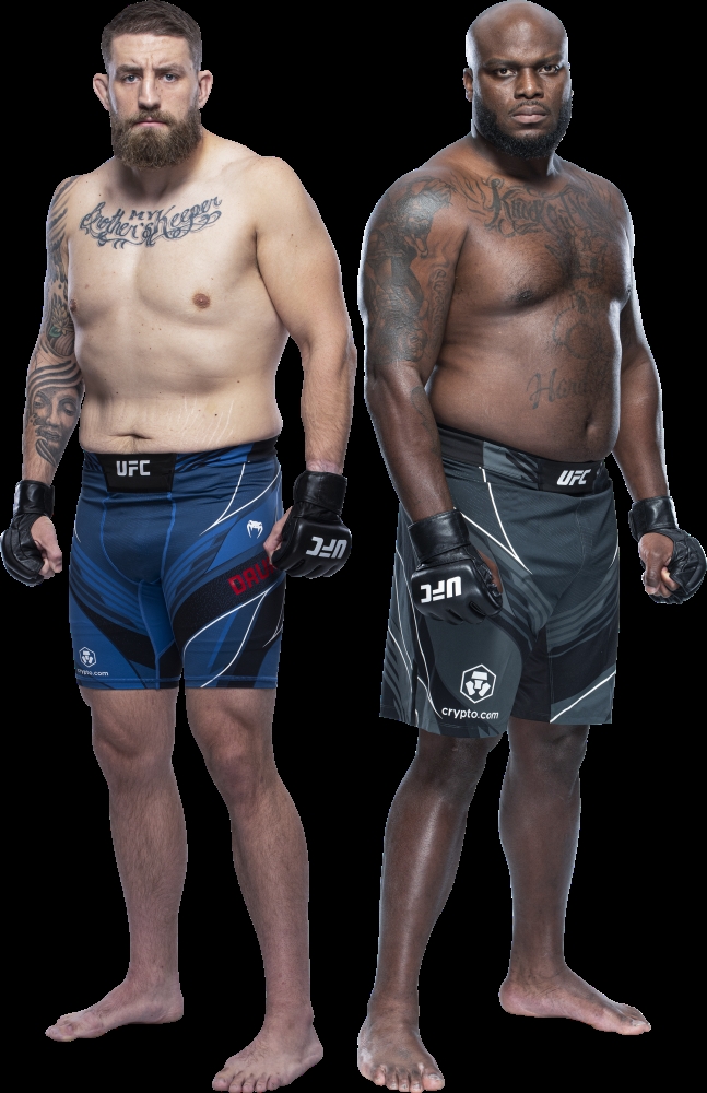 주말 대결하는 KO 아티스트 다카우스(왼쪽)와 루이스(사진출처=UFC)