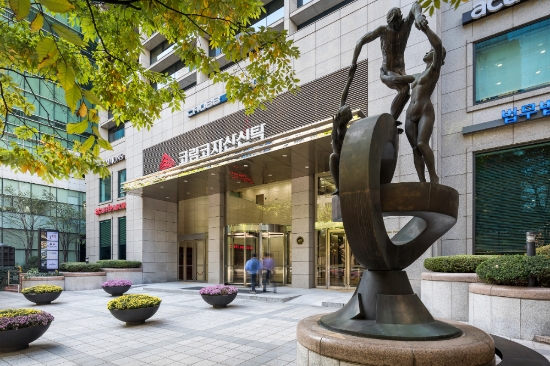 코람코 사옥 모습