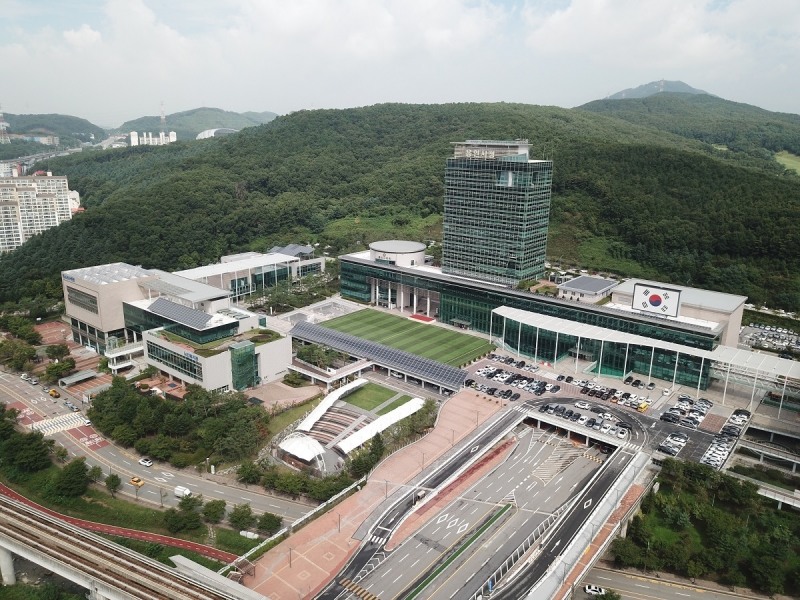 용인시청사 전경