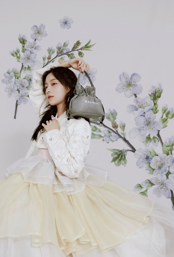 비건 핸드백 브랜드 마르헨제이, 강민아 한복 컨셉화보 공개