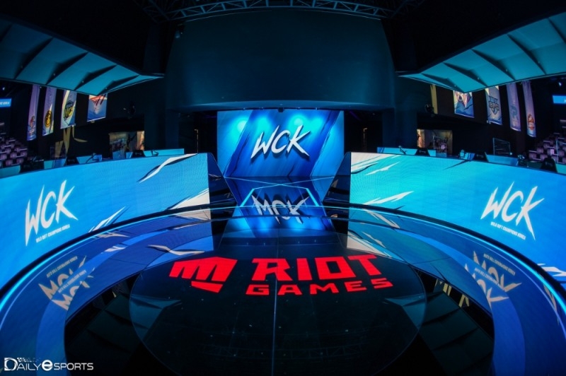 2021 와일드 리프트 챔피언스 코리아 무대.