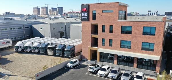 지입 전문 에이치앤 상민통운, 올해 1월부터 건설한 시흥 정왕동 시화MTV 신사옥 완공